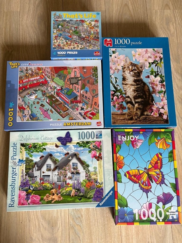 Leg puzzel, Ophalen of Verzenden, 500 t/m 1500 stukjes, Zo goed als nieuw, Legpuzzel