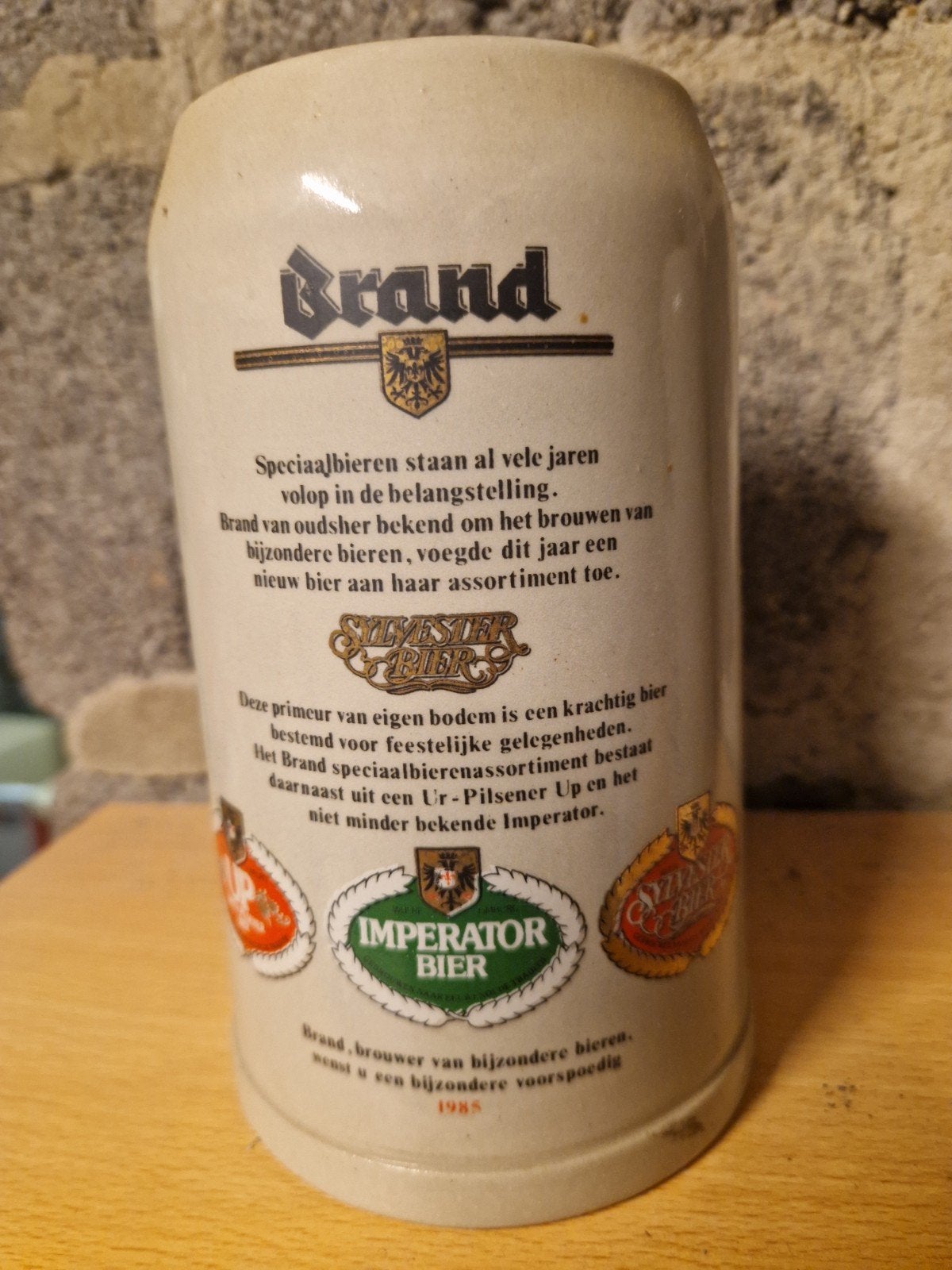 Vintage Brand Bier Pul - Imperator Bier 1985, Ophalen