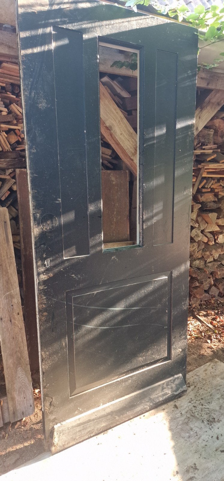 voordeur, Gebruikt, 80 tot 100 cm, Ophalen of Verzenden, Buitendeur