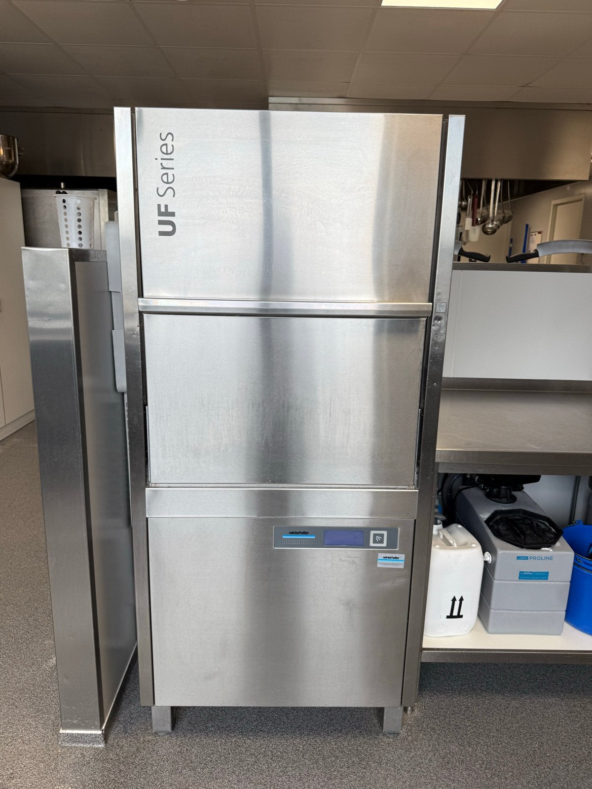 Winterhalter UF-M gereedschapwasmachine - moet zsm weg!, Ophalen, Gebruikt, 60 cm of meer, Kort programma