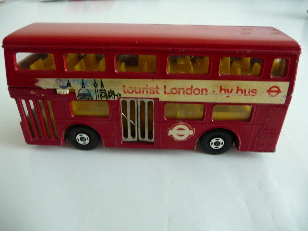 MATCHBOX/ SUPER KING  Dubbeldekker- THE LONDONER K-15 - 1972, Ophalen of Verzenden, Gebruikt, Bus of Vrachtwagen