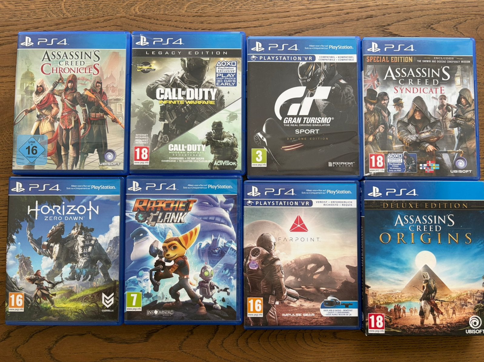 PS4 spellen in top conditie, Ophalen of Verzenden, Zo goed als nieuw