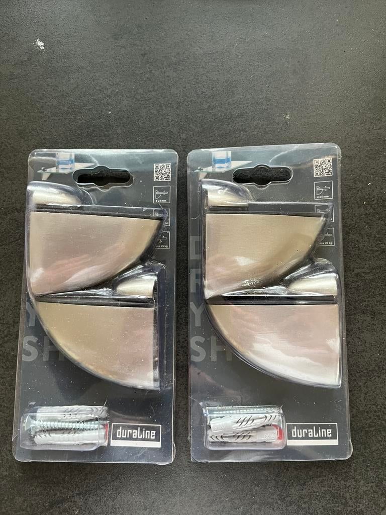 Duraline Plankdragers (NIEUW) geborsteld RVS, Verzenden, Overige typen, Nieuw, Minder dan 50 mm