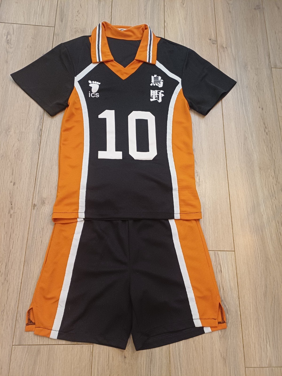 Haikyuu Karasuno Volleybal Tenue - Maat S, ICS, Zwart, Overige typen, Ophalen of Verzenden
