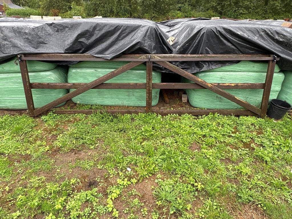 Houten poort - 4m, Weidegang