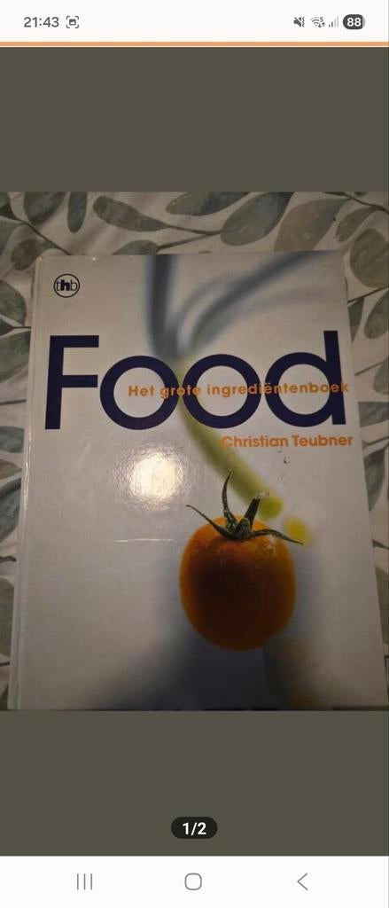 Food book, Ophalen of Verzenden, Zo goed als nieuw