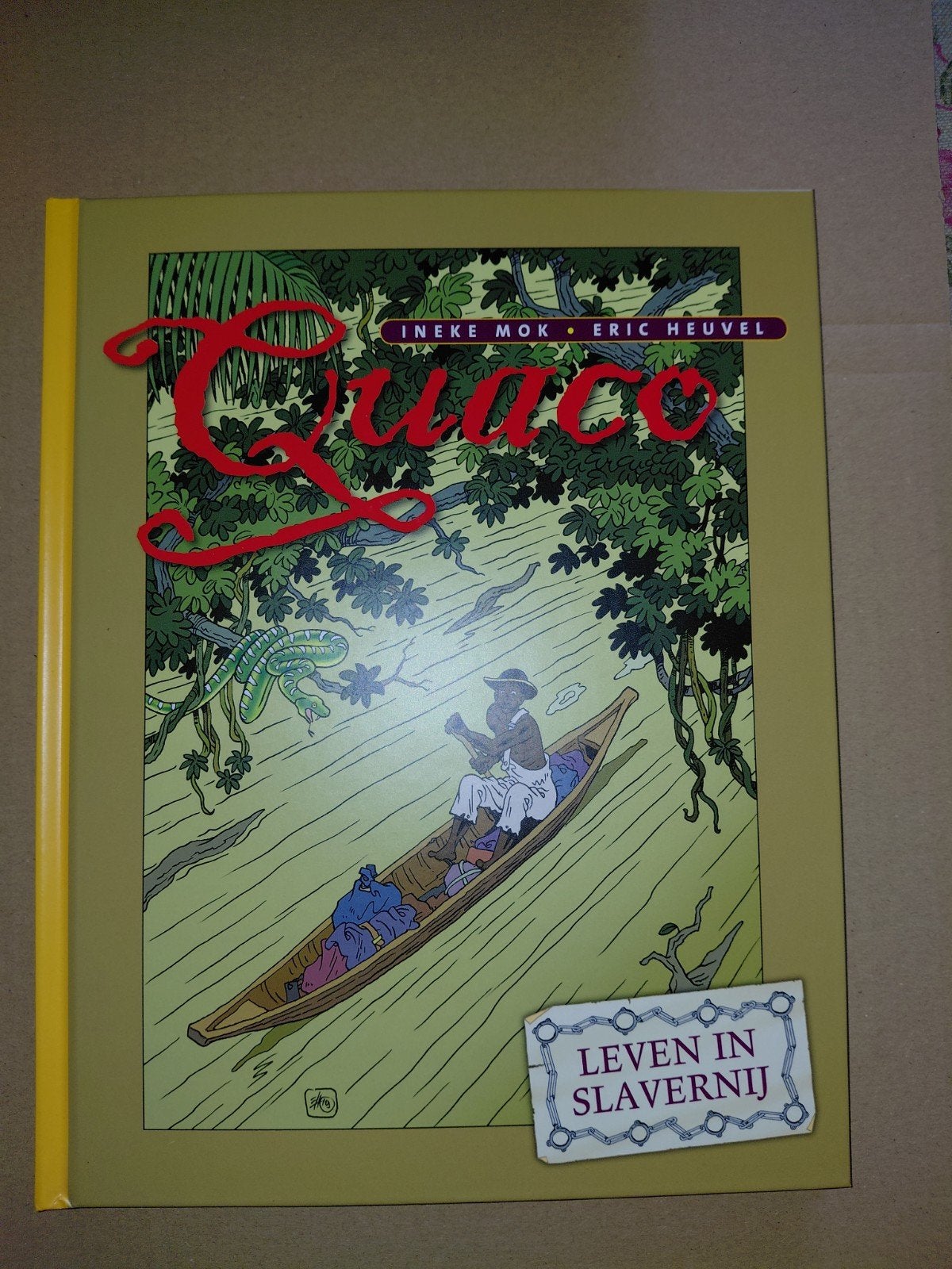 Quaco - Leven in de slavernij hc., Eén stripboek, Ophalen of Verzenden, Gelezen