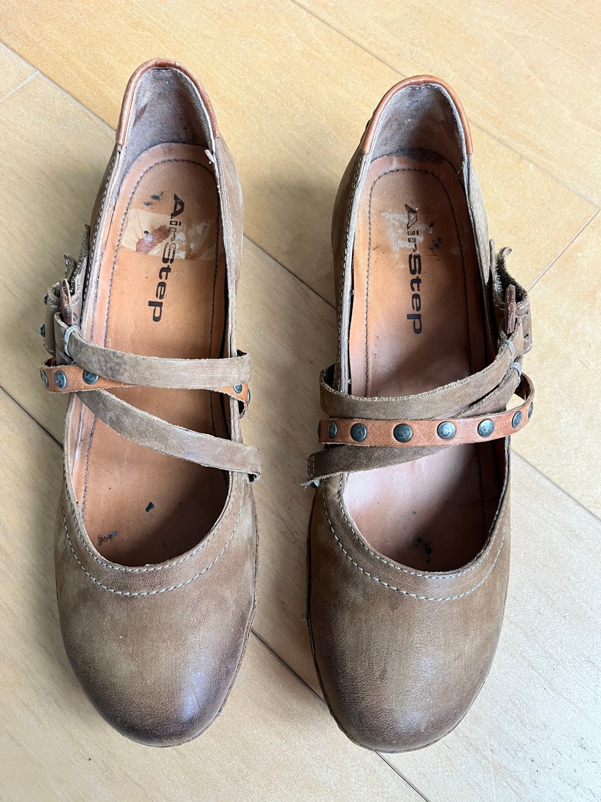 Airstep Sandaken - Maat 40, Ophalen, Bruin, Sandalen of Muiltjes, Gedragen