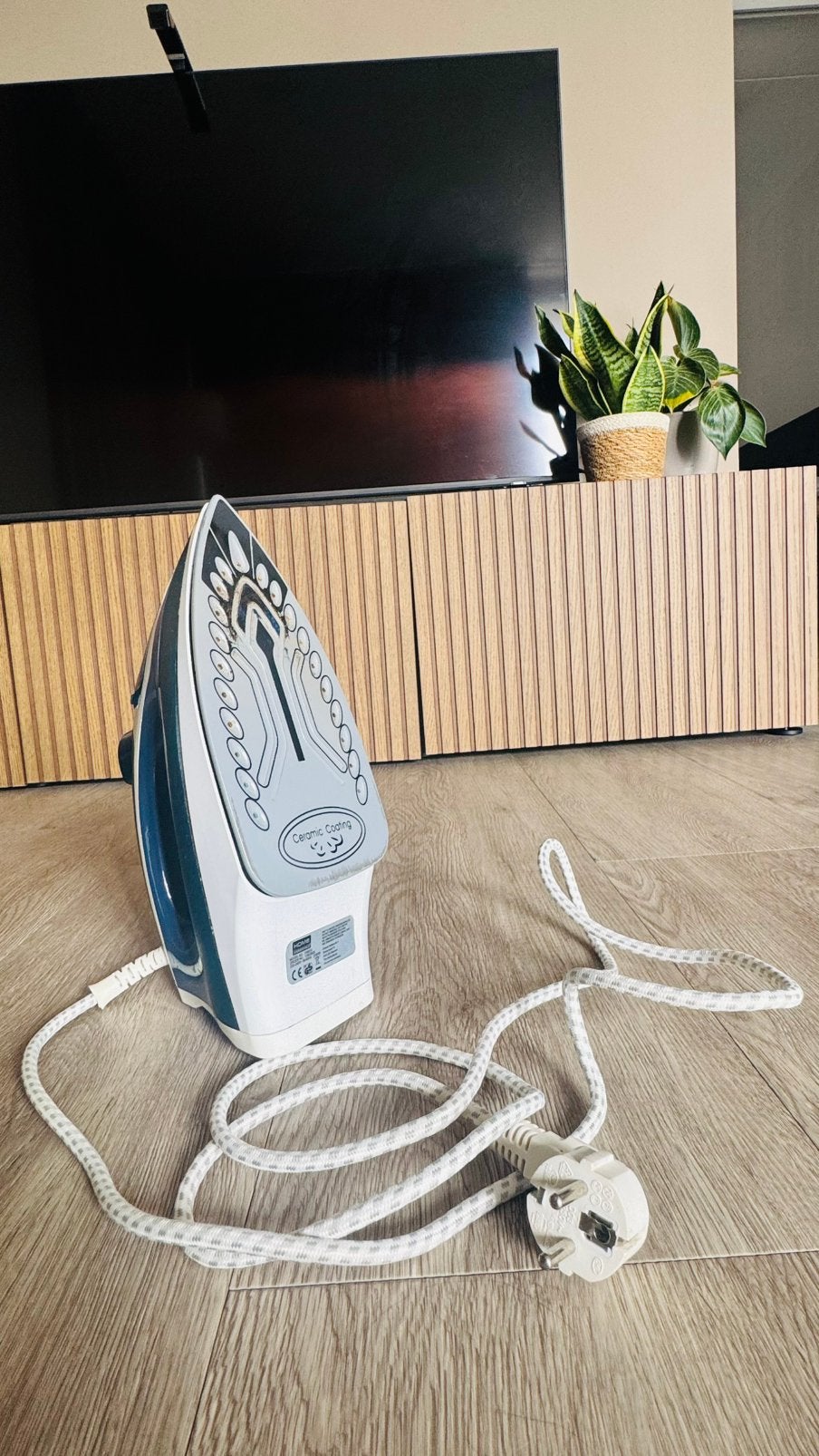 Steam iron, Ophalen, Zo goed als nieuw