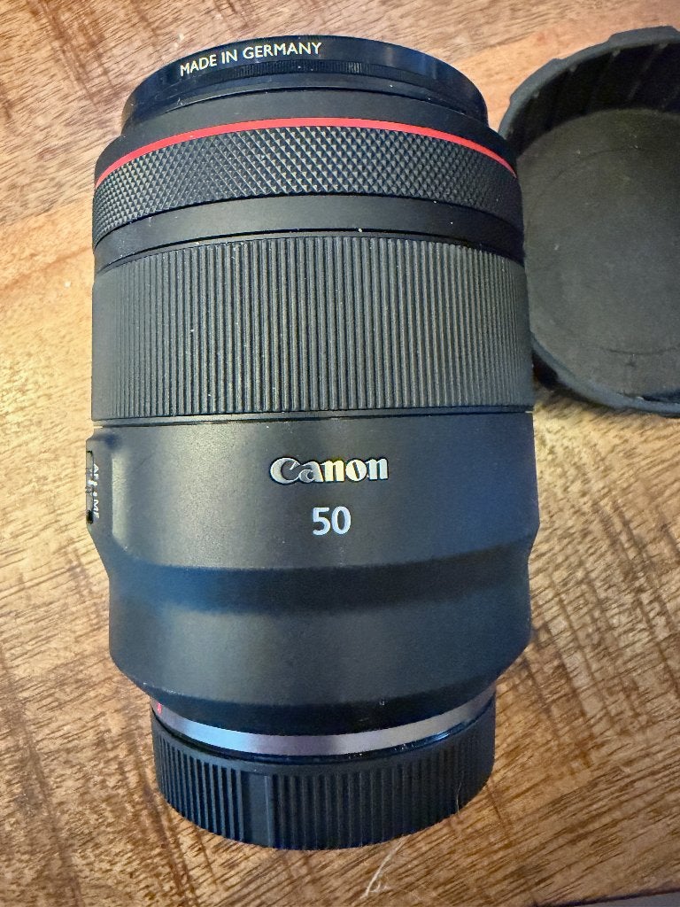 Canon RF 50mm f/1.2L USM + B+W Polarisatiefilter | Niewstaat, Audio, Tv en Foto, Fotografie | Lenzen en Objectieven, Ophalen, Canon