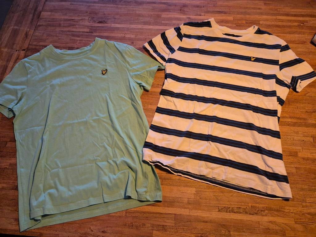 2 Lyle & Scott Junior shirts, maat 15/16 jaar, z.g.a.n., Lyle & Scott, Ophalen of Verzenden, Zo goed als nieuw, Shirt of Longsleeve