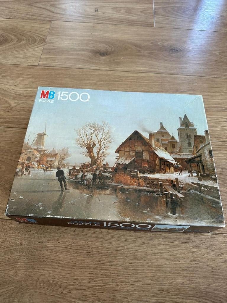 Puzzel, Ophalen, 500 t/m 1500 stukjes, Gebruikt, Legpuzzel