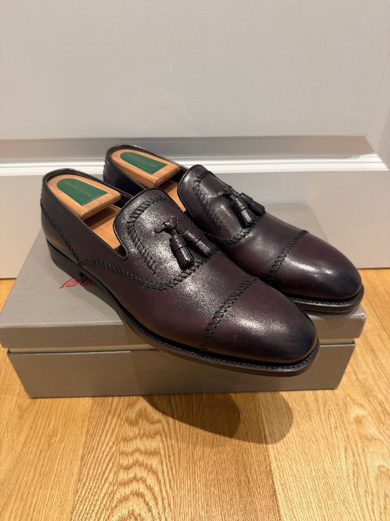 Brioni Tassel Loafer | UK 10 | (D271), Kleding | Heren, Loafers, Bruin, Verzenden, Zo goed als nieuw