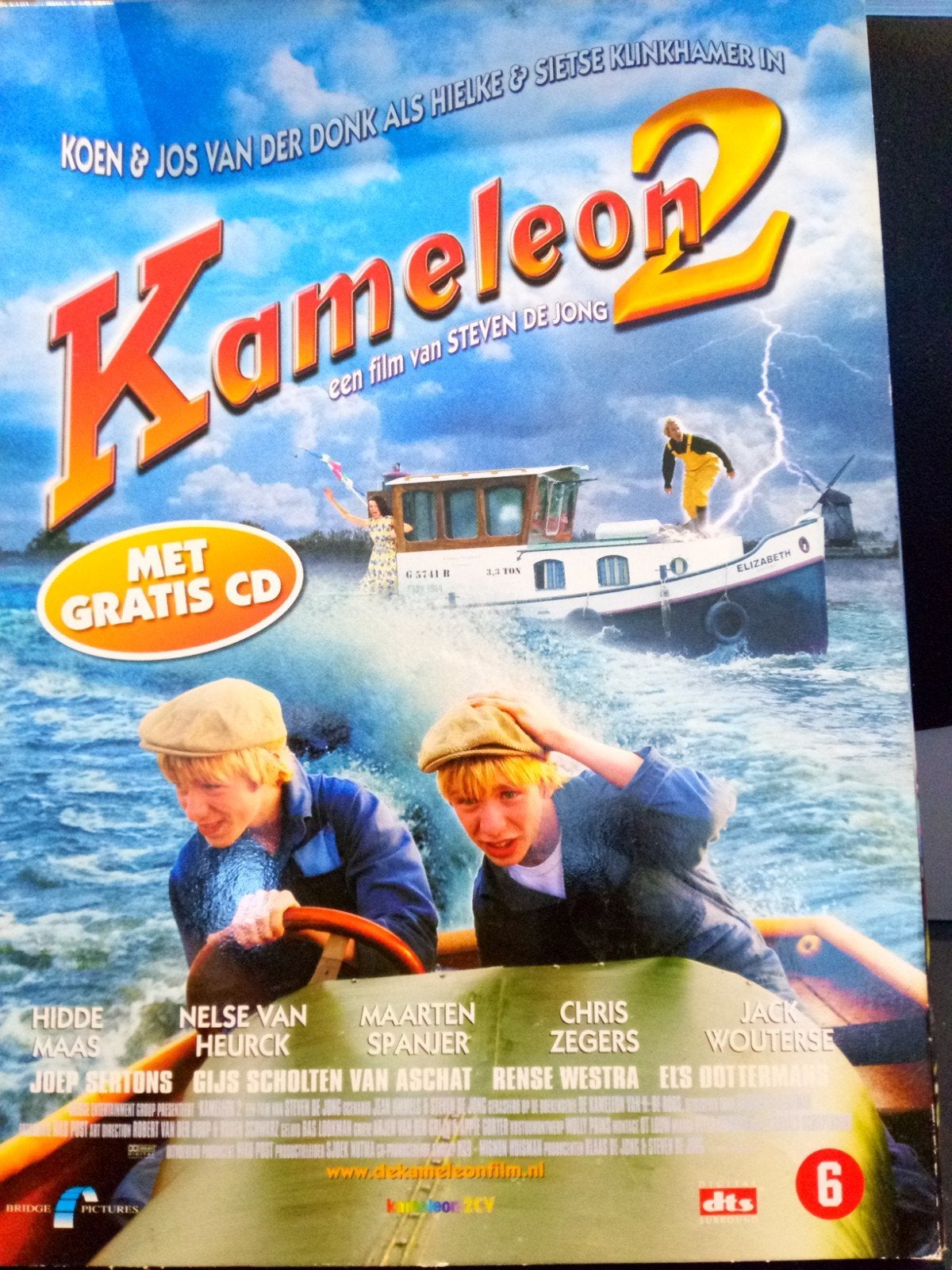 Kameleon 2 DVD en CD - Film en Muziek voor Kinderen, Ophalen of Verzenden