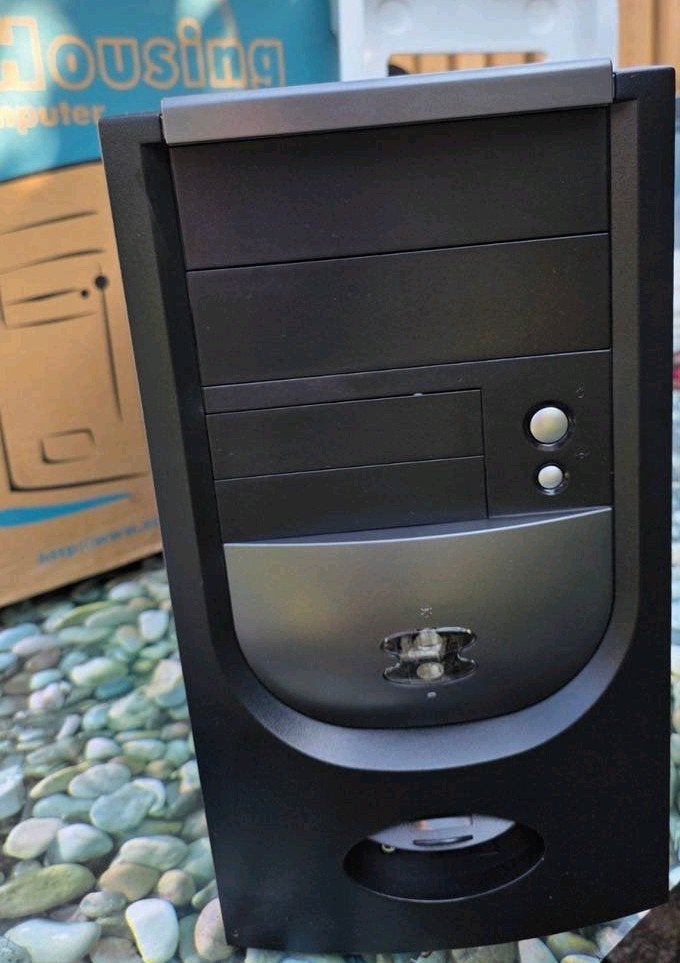 A-Open ATX Minitower Computerbehuizing met Voeding - Nieuw, Computers en Software, Ophalen of Verzenden, Nieuw