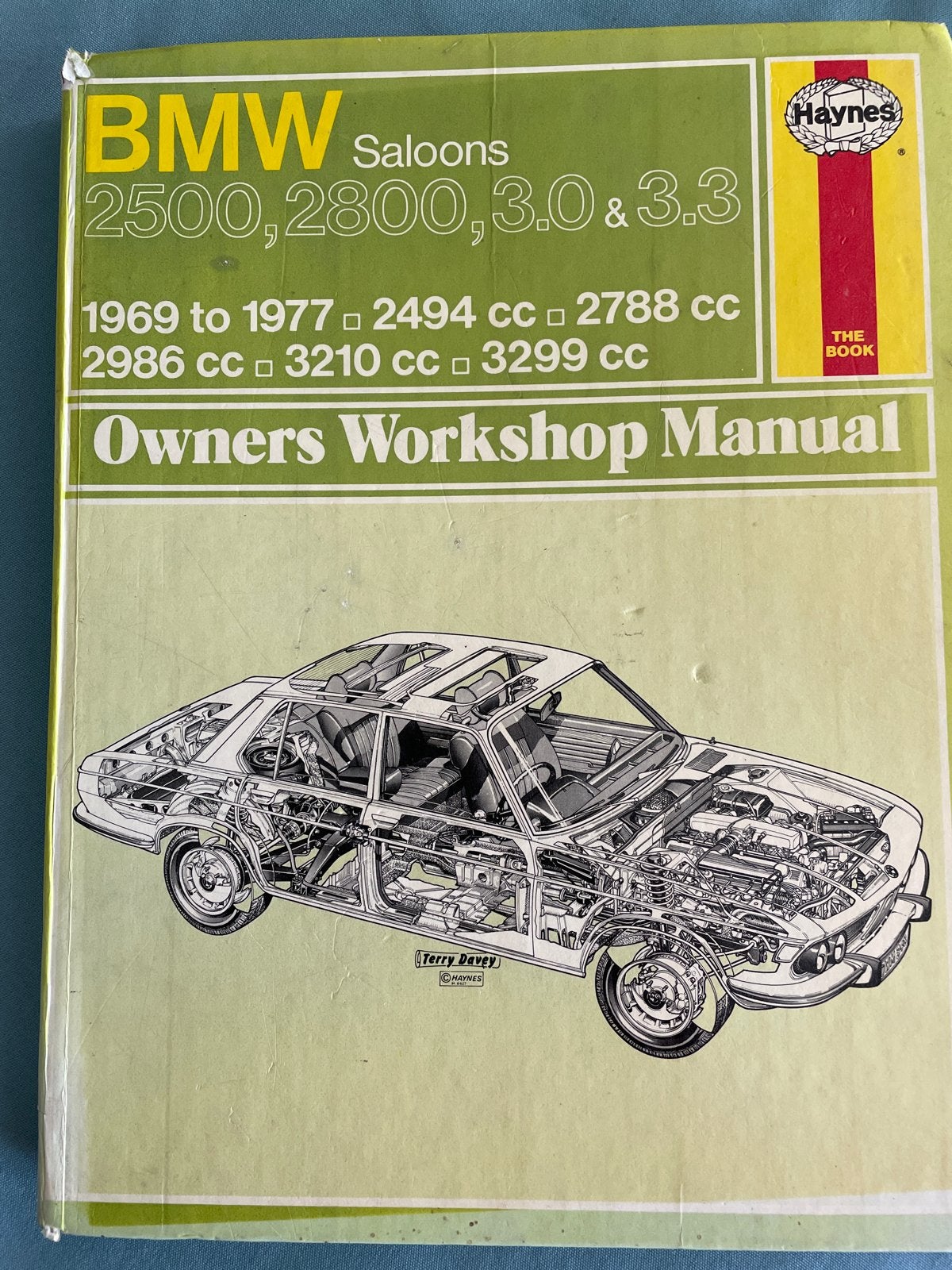 Haynes BMW Saloons Owners Workshop Manual 1969-1977, Ophalen of Verzenden