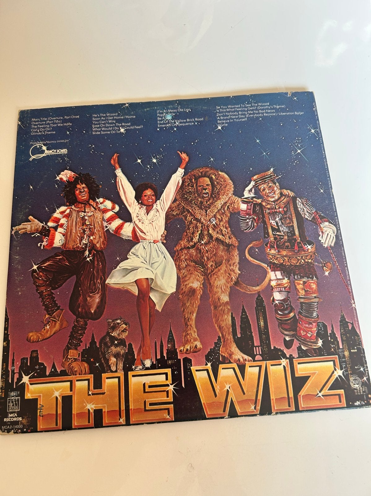 The Wiz Soundtrack LP - Originele Persing, LP, Gebruikt, Overige genres, Originele persing