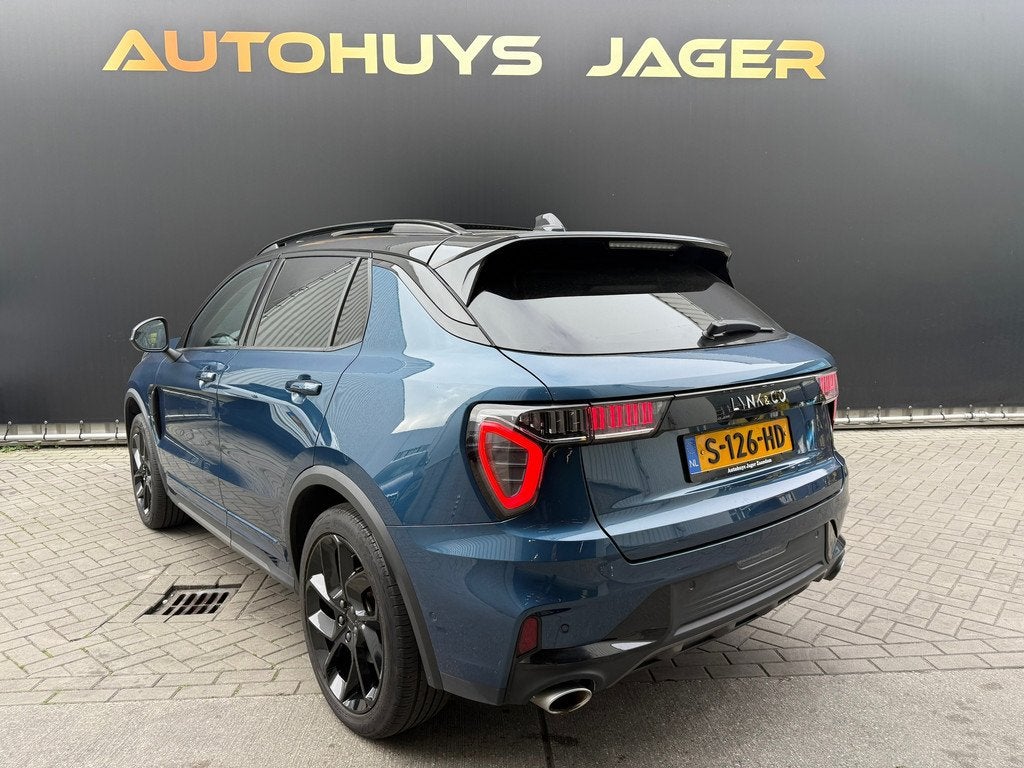 Lynk & Co 01 1.5 Pano 360 Memory Carplay Hybride Automaat, Auto's, Lynk & Co, Stof, Euro 6, Blauw, 120 €/maand