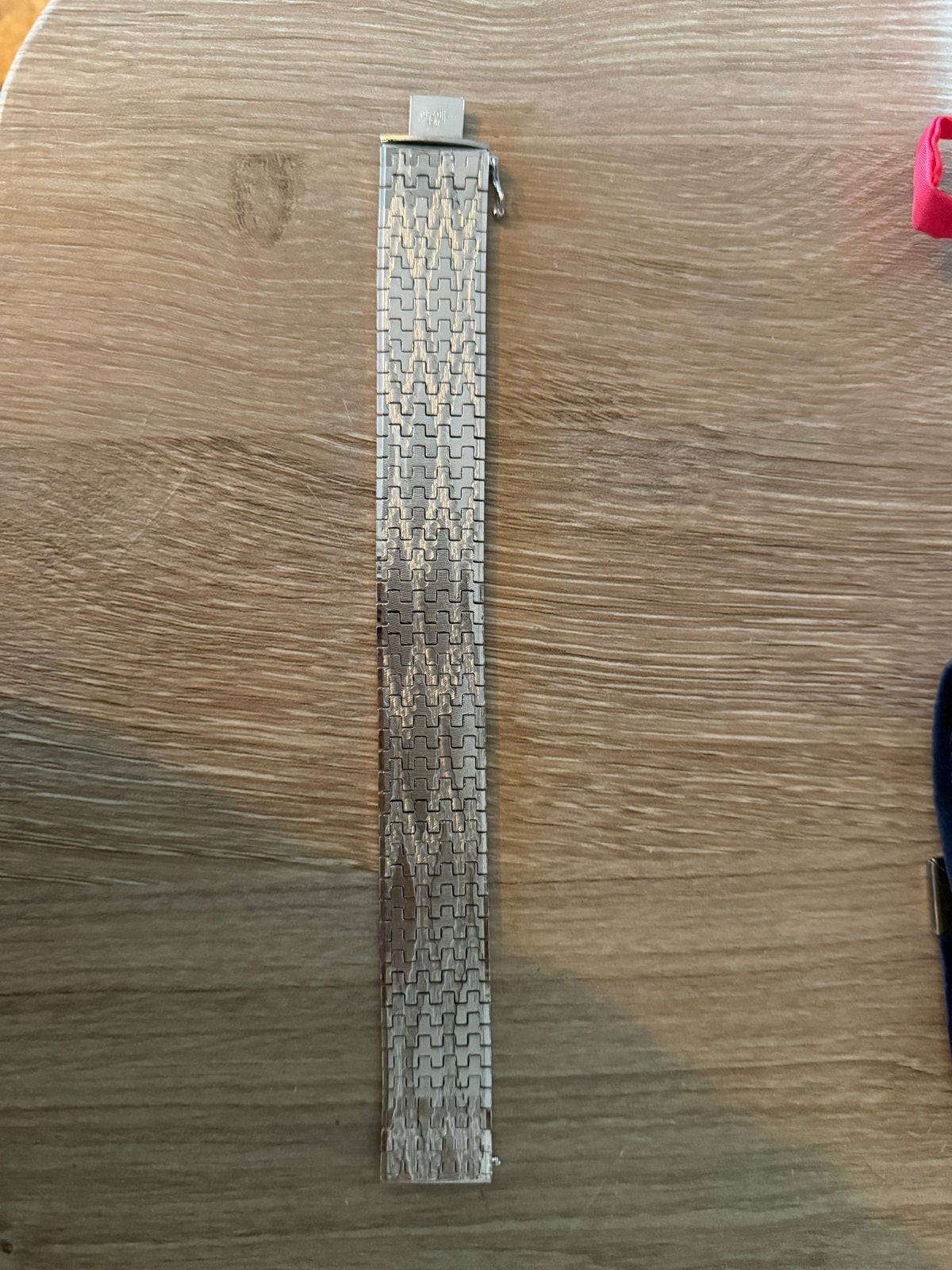 Vintage Armband, Ophalen of Verzenden, Zo goed als nieuw, Zilver, Overige materialen