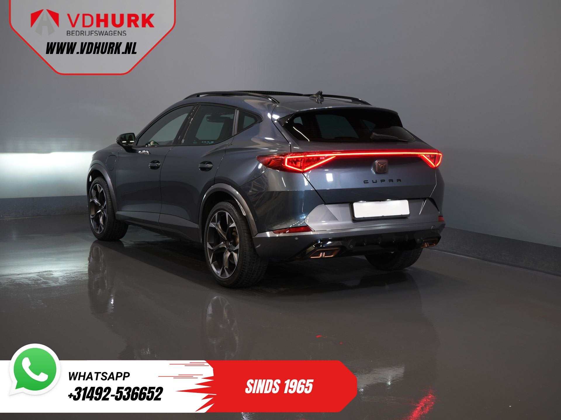 CUPRA Formentor 1.4 e-Hybrid 245 pk Copper Edition Pano/ Ele, Gebruikt, 4 cilinders, Formentor, Blauw