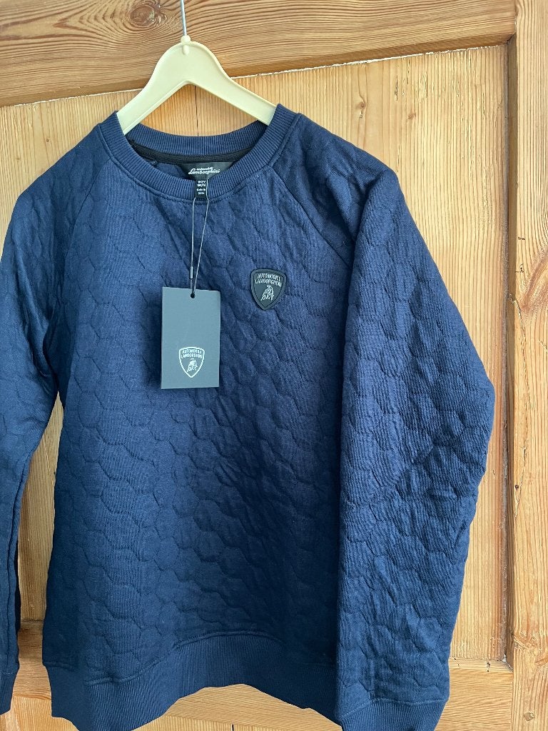 Lamborghini trui nieuw maat 152 blauw, Trui of Vest, Nieuw, Lamborghini, Ophalen of Verzenden