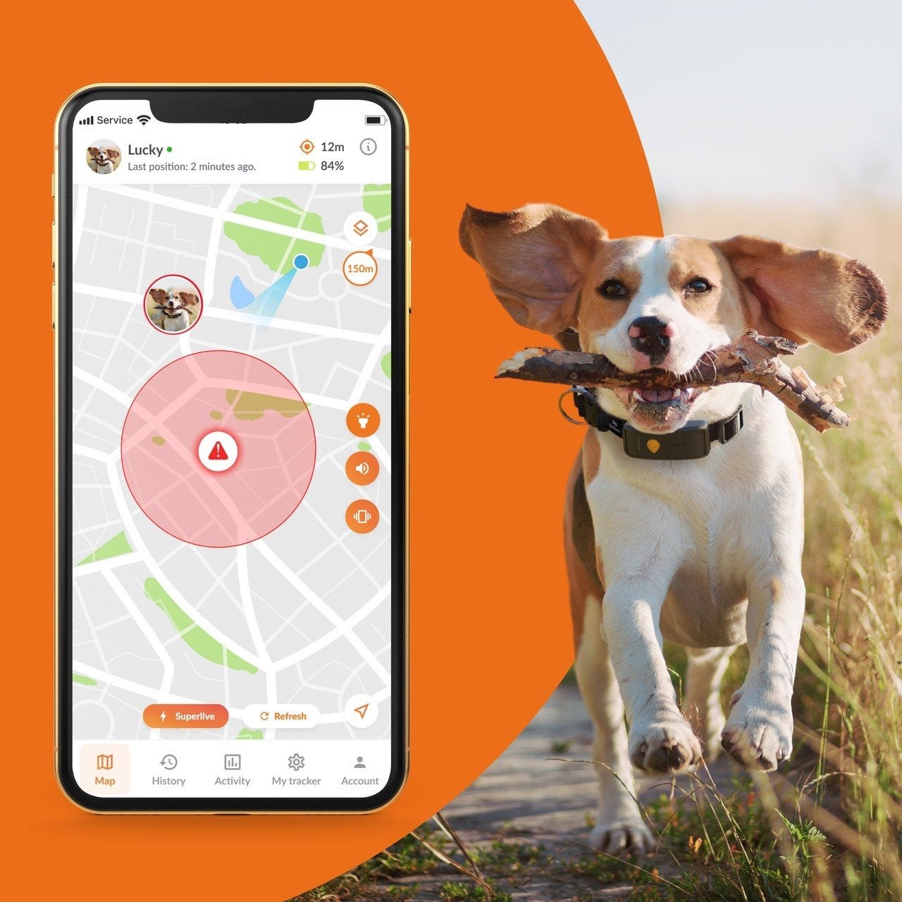 Weenec gps tracker incl. Alreeds betaald 3-jarig abonnement, Ophalen of Verzenden
