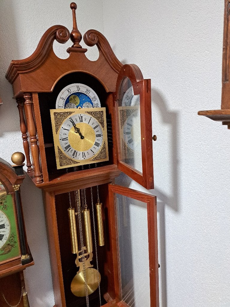 Staande klok, Ophalen