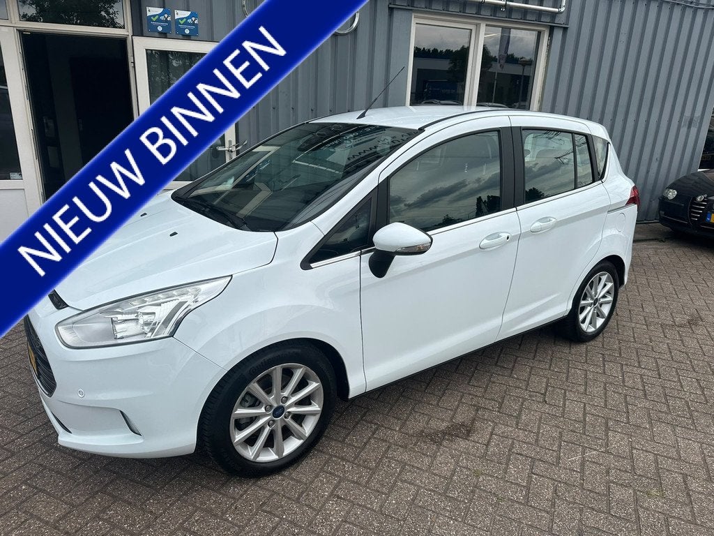 Ford B-MAX 1.0 EcoBoost Titanium (bj 2017), Auto's, Ford, Bedrijf, Te koop, B-Max, ABS, Airbags, Airconditioning, Alarm, Automatische klimaatregeling