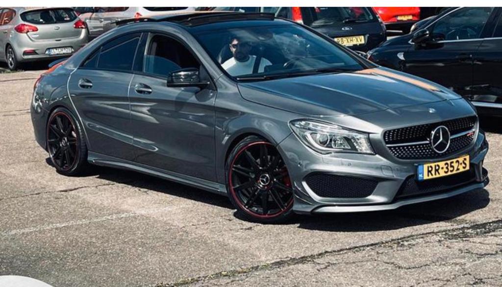 Mercedes-Benz CLA 250 AMG Line Full option Panodak | 211 pk, CLA, 1380 kg, Beige, 4 cilinders