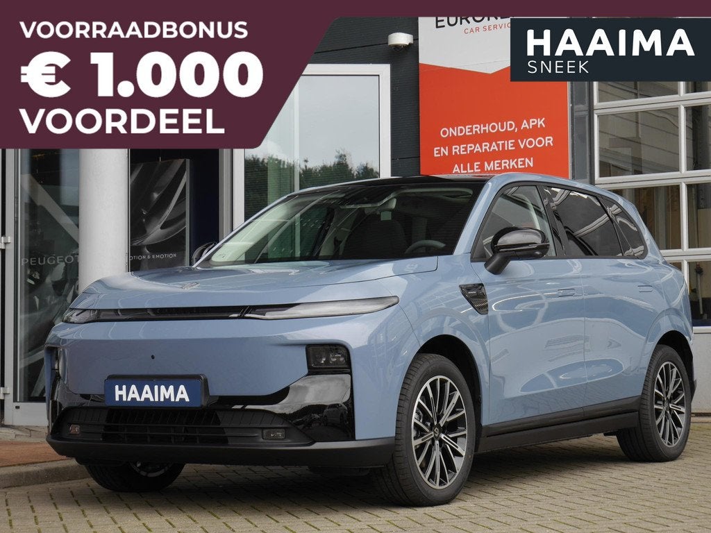 Leapmotor B10 Design ProMax 67.1 kWh | Wltp 434km | 750kg tr, Auto's, Leapmotor, Achterwielaandrijving, 750 kg, Blauw, 1820 kg