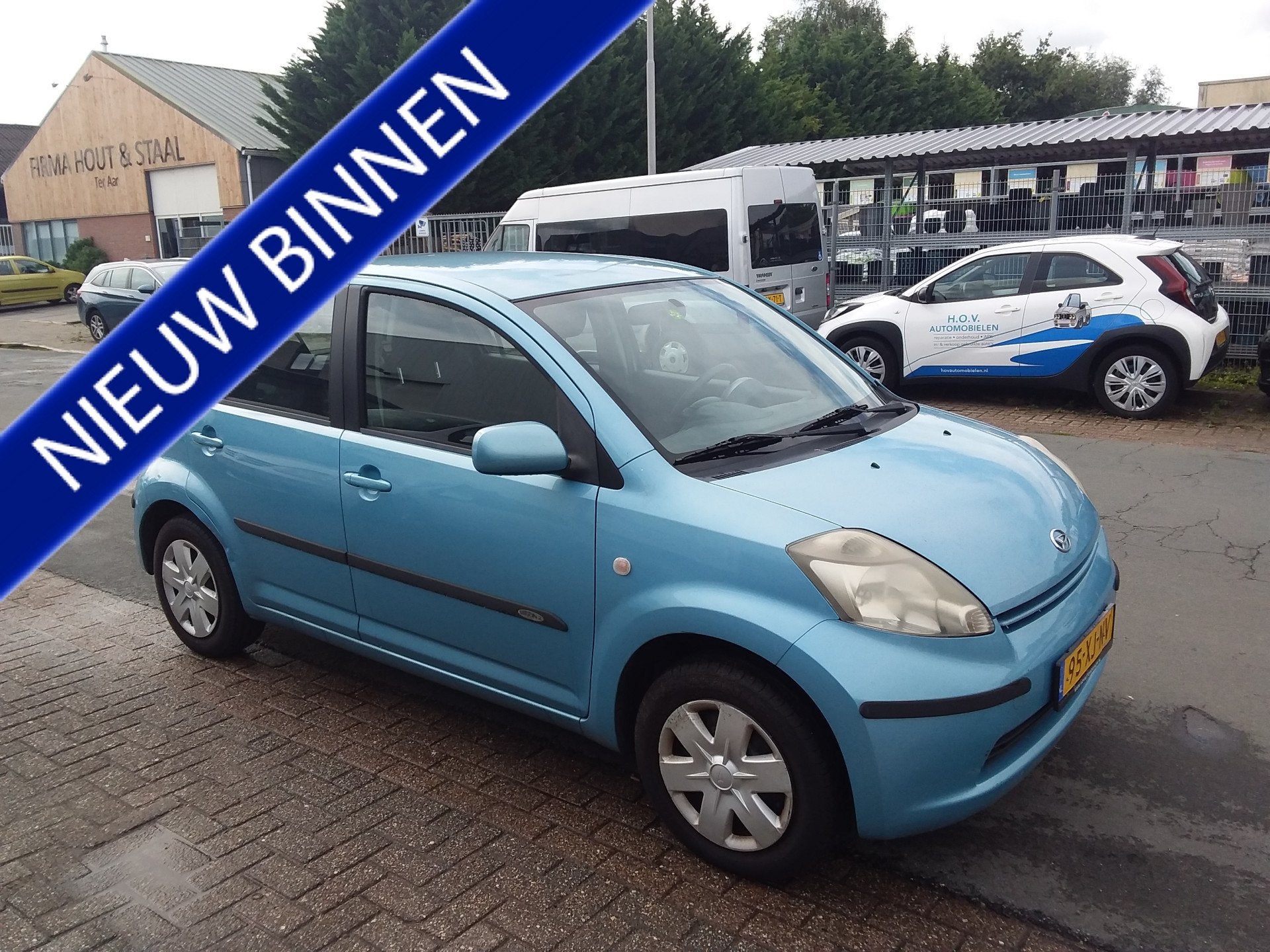 Daihatsu Sirion 2 1.0-12V Trend (bj 2007), Auto's, Daihatsu, Voorwielaandrijving, Stof, Gebruikt, Blauw