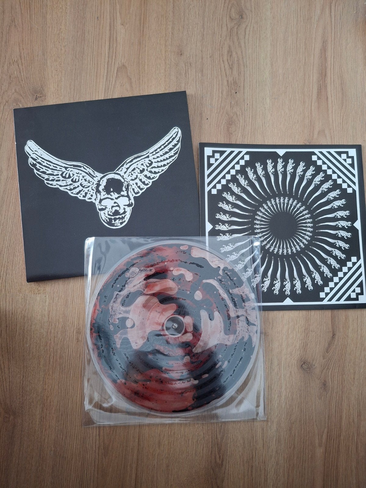 Blood records Yungblud / Aerosmith blood/oil gevulde LP., Ophalen of Verzenden, Gebruikt, 12 inch