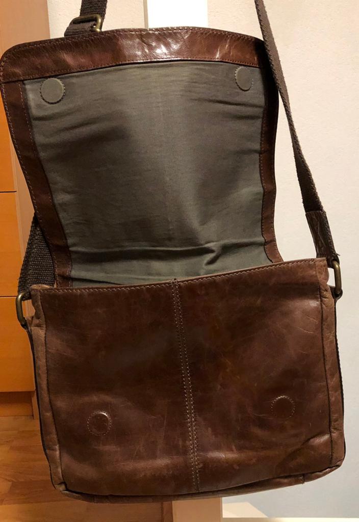Fossil laptop tas, Computers en Software, Laptoptassen, Ophalen of Verzenden, Zo goed als nieuw