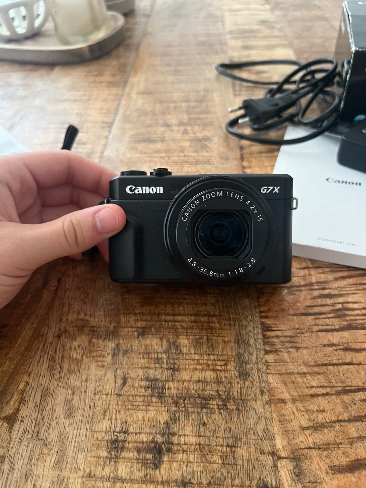 Canon PowerShot G7X Mark II Compact Camera, Audio, Tv en Foto, Fotocamera's Digitaal, Ophalen, Canon, Compact, Zo goed als nieuw