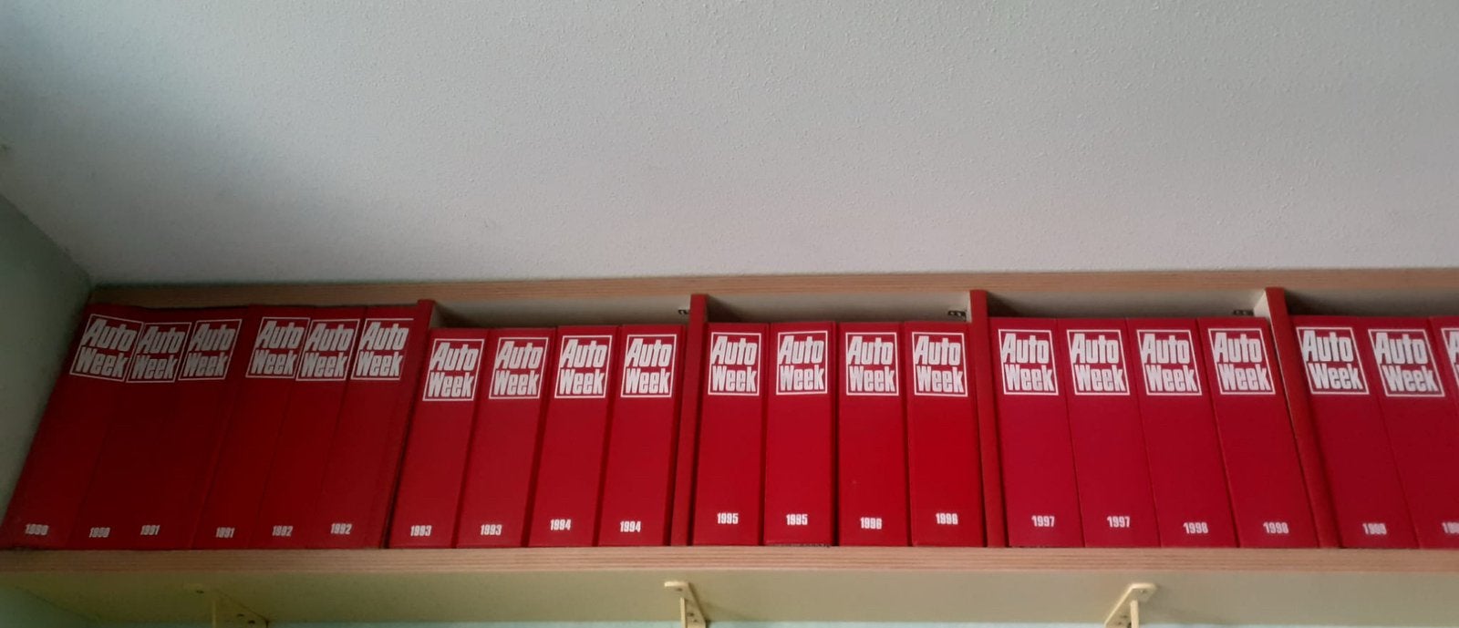Autoweek jaargangen 1990 - 2000, Ophalen, Gelezen, Algemeen