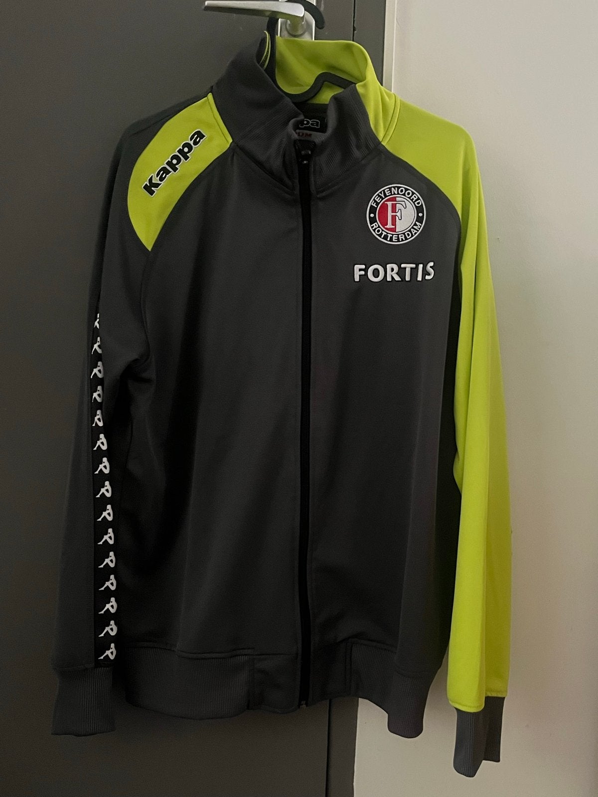 Vintage Feyenoord Jack Maat M - Zeer Goede Staat, Ophalen of Verzenden, Zo goed als nieuw, Maat 48/50 (M), Meerkleurig
