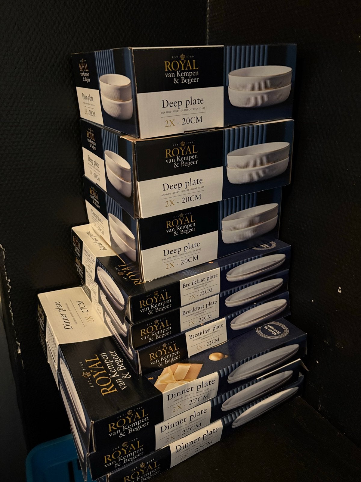 Royal van Kempen & Begeer Servies - Nieuw in doos, Ophalen, Keramiek, Nieuw, Modern