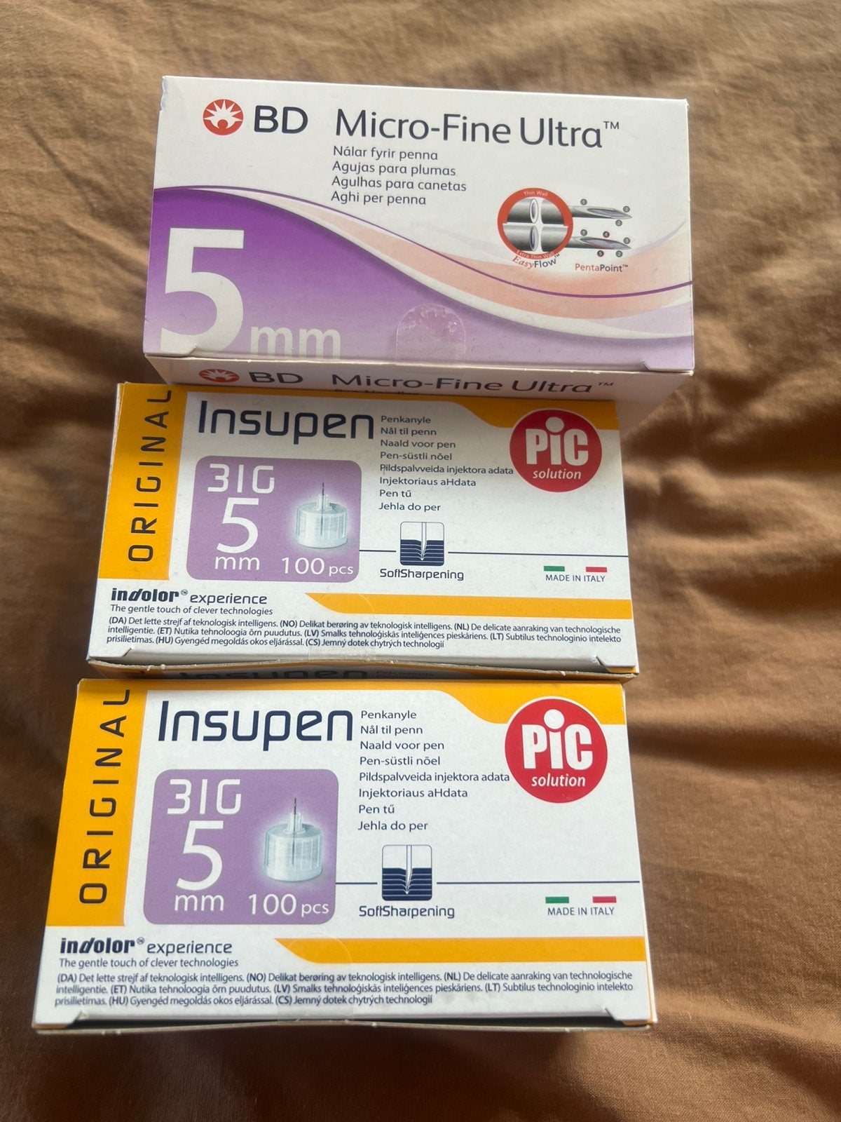 Priknaaldjes 5mm- 100 stuks p doos, Ophalen of Verzenden, Nieuw