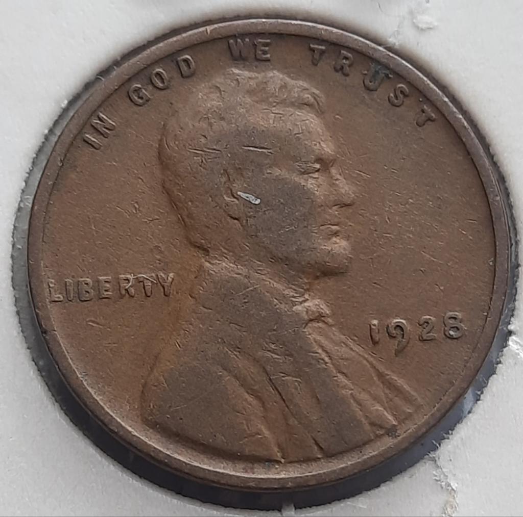 Verenigde Staten 1 cent 1928 KM# 132., Ophalen of Verzenden, Noord-Amerika, Losse munt