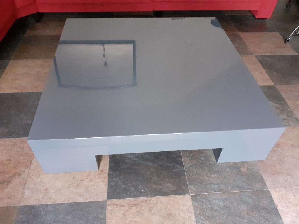 meridiani salontafel 130 x130 cm, Ophalen, Gebruikt, Minder dan 50 cm, Rechthoekig