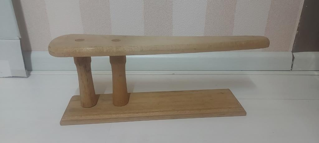 Brocante houten mouw-strijkplankje, Ophalen of Verzenden