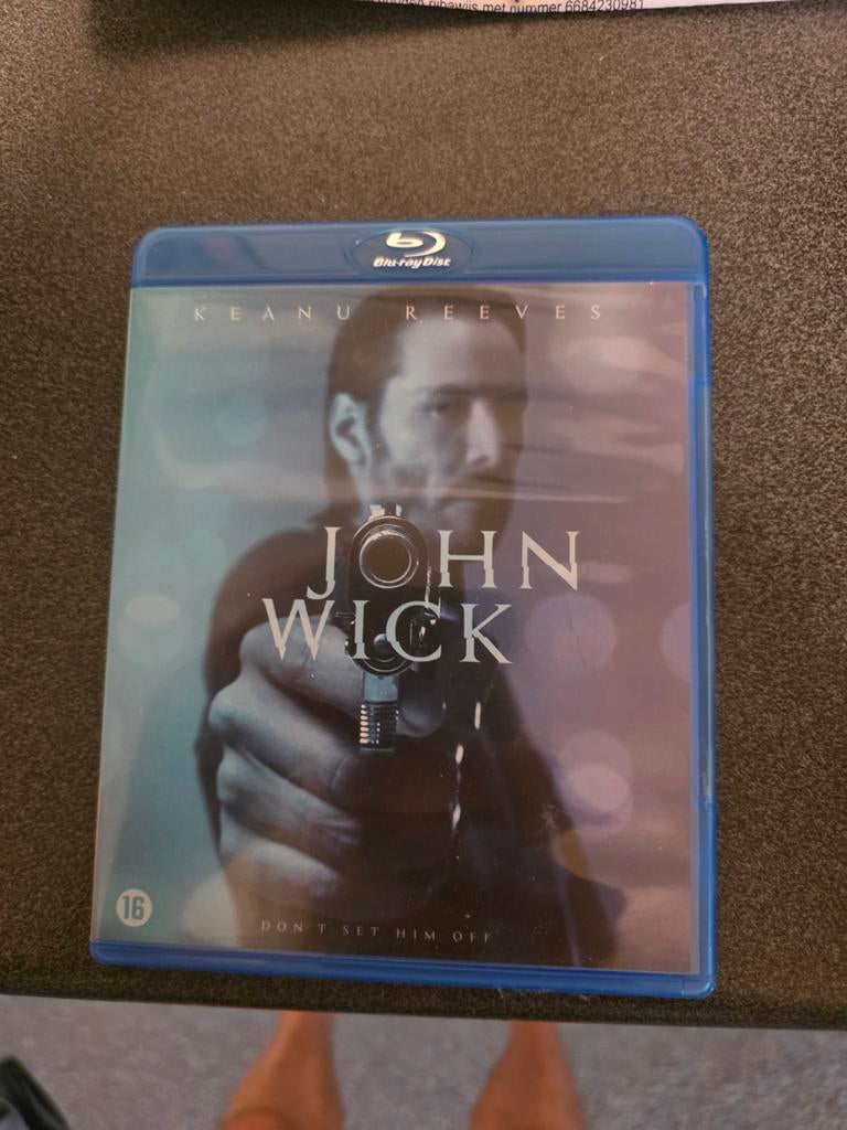 John Wick Blu-ray - Actie Thriller met Keanu Reeves, Verzenden, Zo goed als nieuw, Actie