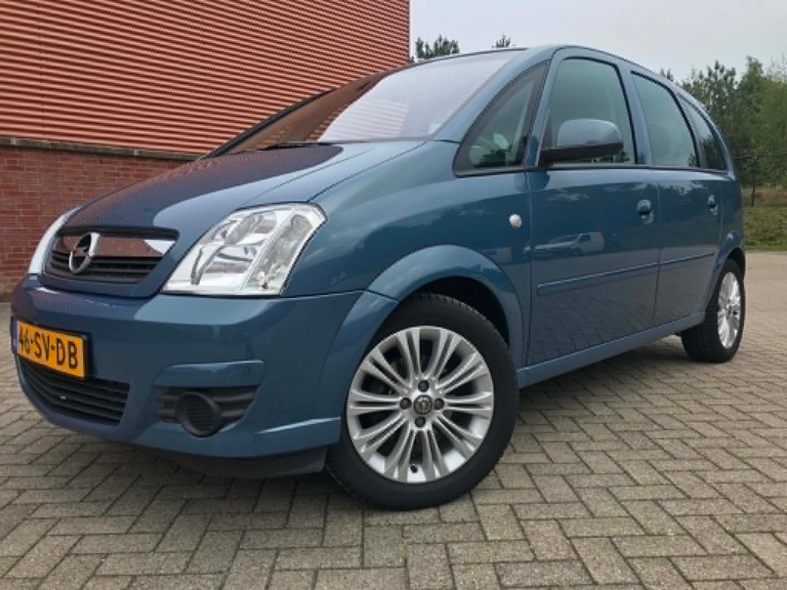 Opel Meriva 1.4 16V 2006 Blauw NAP/LAGE KM/APK/CLIMA/APK, Auto's, Voorwielaandrijving, 4 cilinders, Blauw, Handgeschakeld