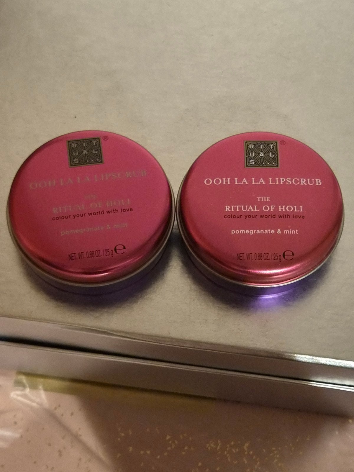 Rituals Ooh La La Lipscrub - Pomegranate & Mint (2x), Verzenden, Nieuw, Lippen, Verzorging