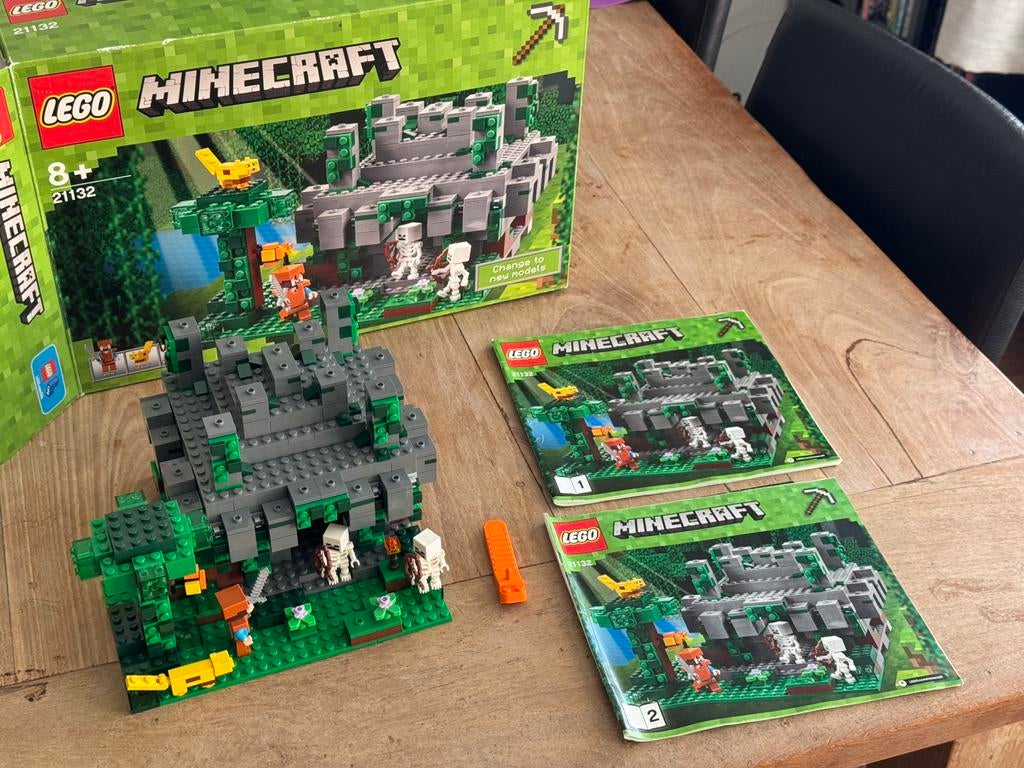 Lego Minecraft 21132, Minecraft, Lego, Ophalen of Verzenden, Zo goed als nieuw