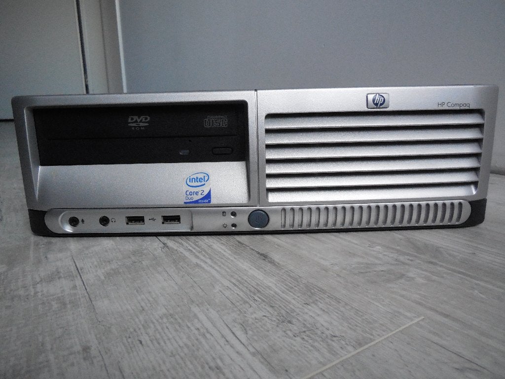 HP DC7700-sff Windows XP computer, Gebruikt, HDD, Minder dan 4 GB, Minder dan 2 Ghz