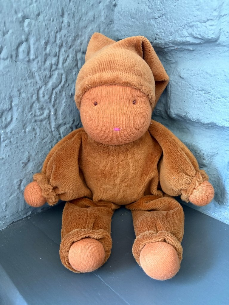 Zonnekind Mini Knuffelpop 32KL LBR / 25cm / Antroposofisch, Verzenden, Nieuw, Overige typen