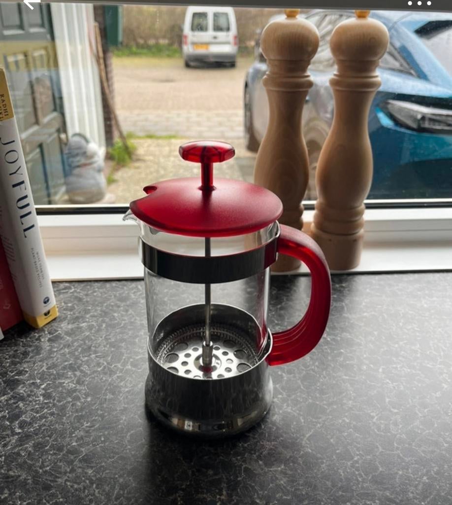 Nieuwe Bialetti cafetière - In originele doos, Huis en Inrichting, Nieuw, Ophalen of Verzenden, Rood, Overige merken