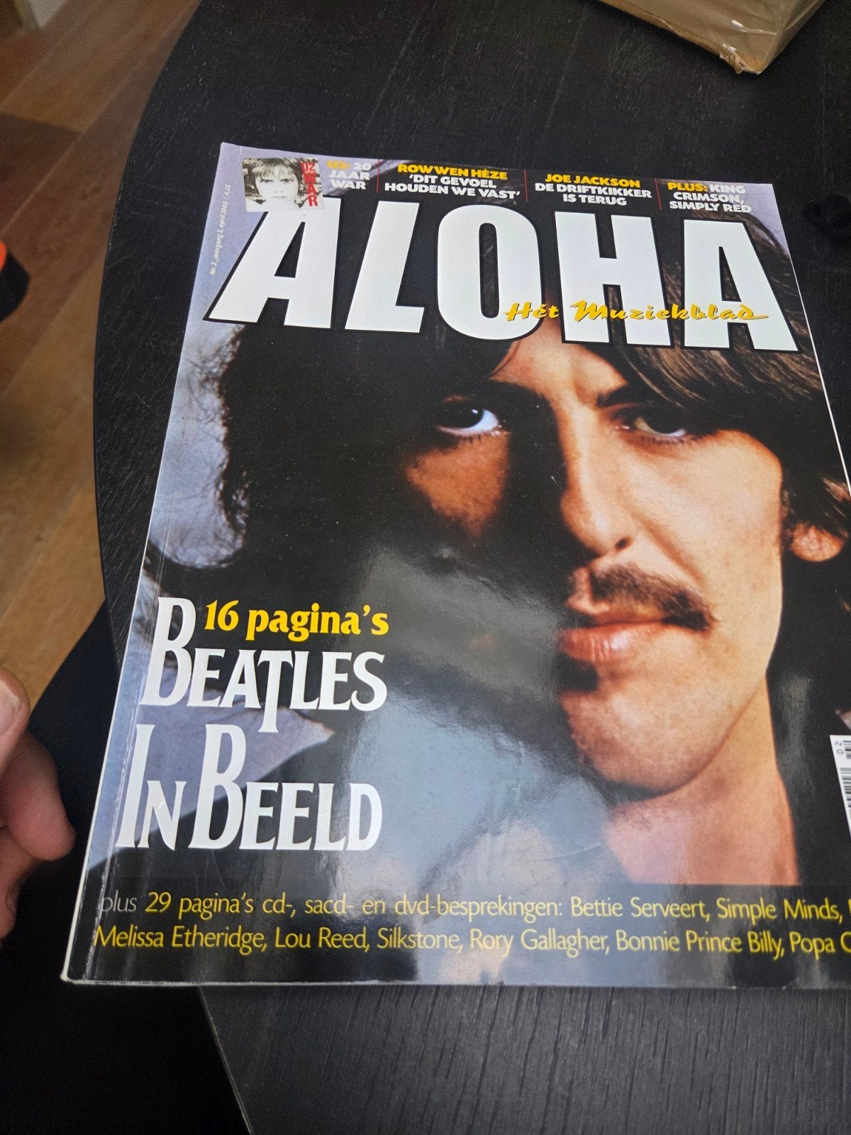 Aloha Het Muziekbladen - The Beatles In Beeld compleet, Ophalen of Verzenden, Gelezen, Muziek, Film of Tv