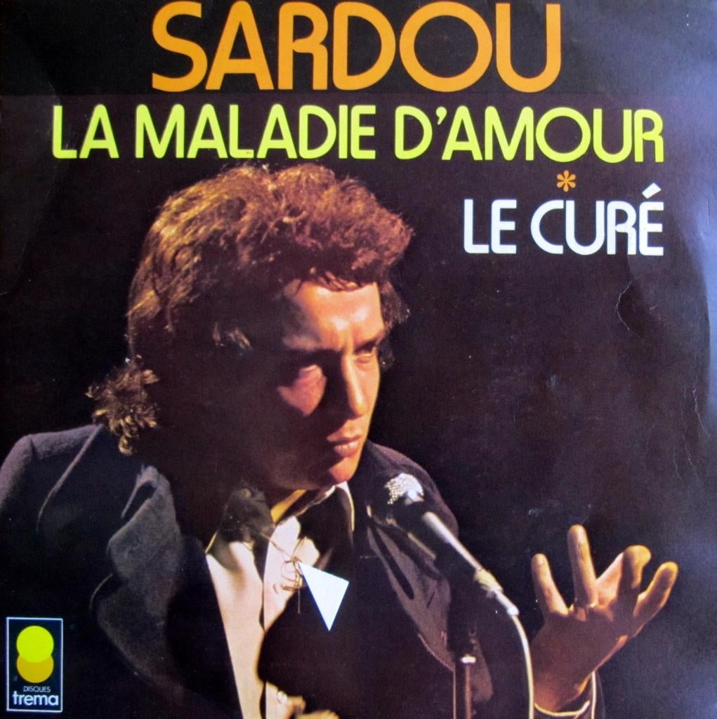 1973    Michel Sardou           La Maladie Dámour        , Cd's en Dvd's, Vinyl Singles, Verzenden, 7 inch, Single, Zo goed als nieuw